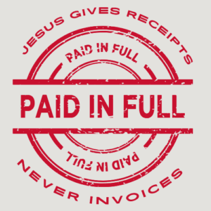 Jesus Gives Receipts – Never Invoices