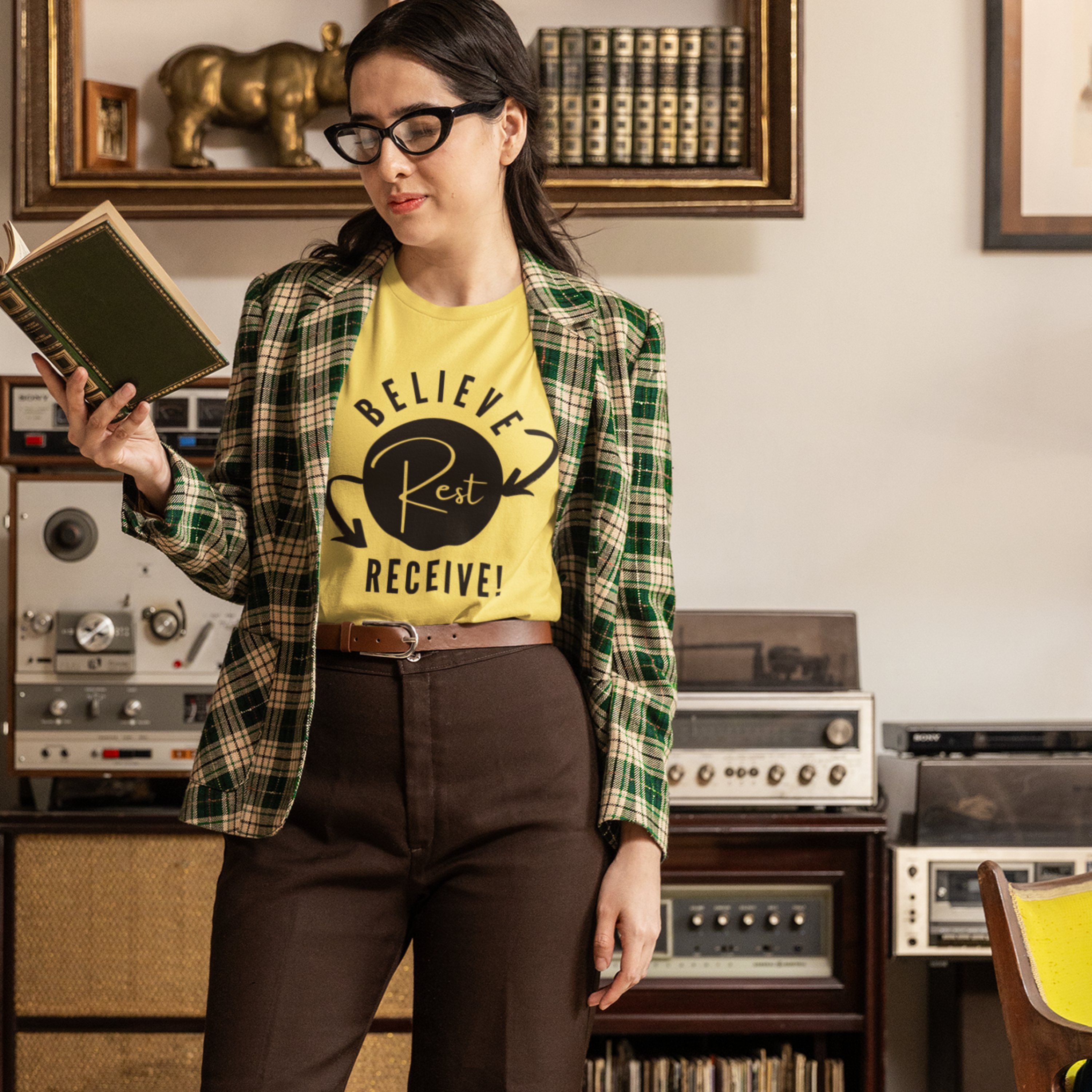 Believe-Rest-Receive!™ T-Shirt | Roadmap of Faith Christian Apparel | Inspirational Spiritual Gift | Bella+Canvas 3001 Soft Tee - Image 9