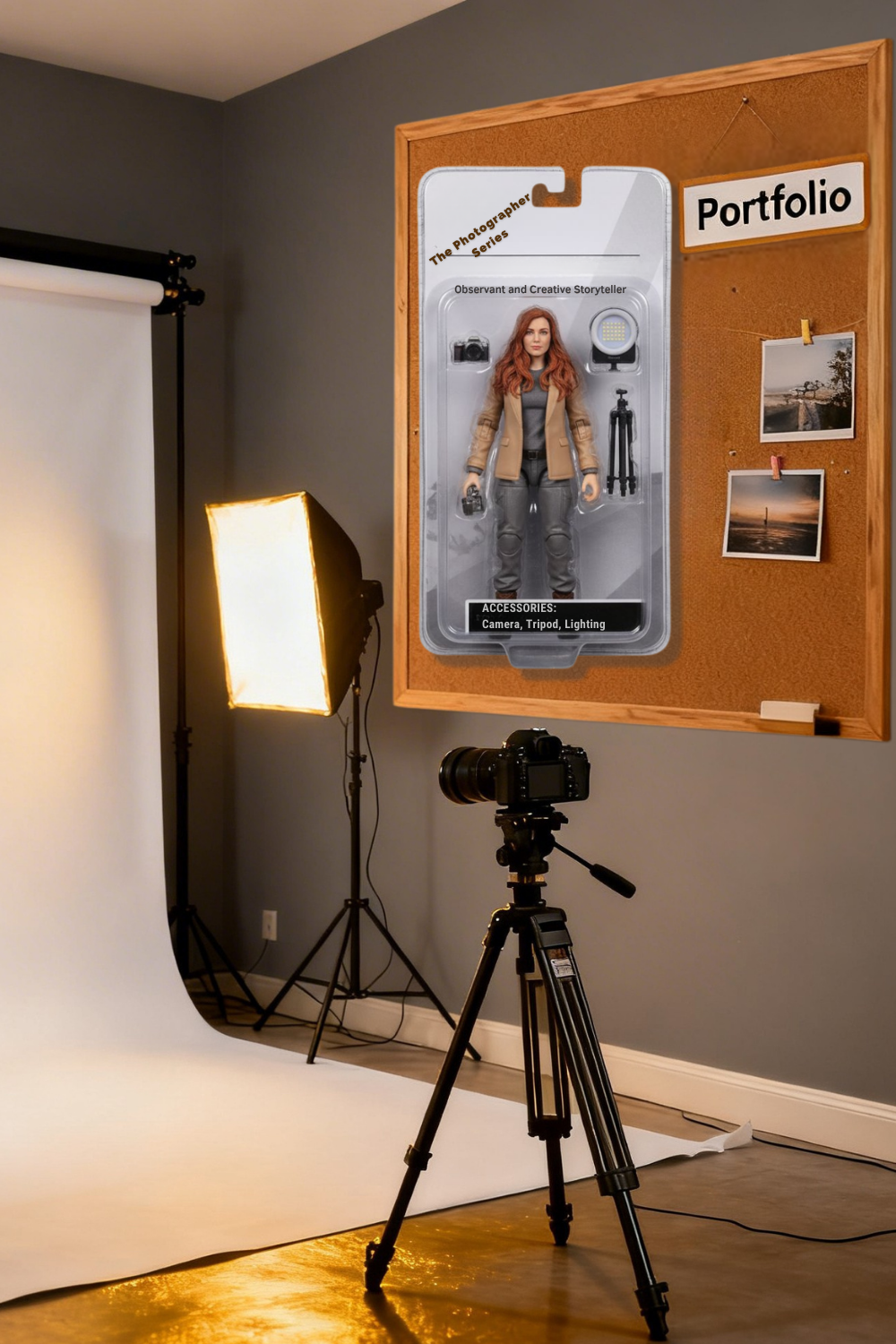 VALUE BUNDLE: Custom Photo-to-Cartoon Action Figure Magnet AND Digital Download Files | Cartoonified Gift Magnet | Choose a Suggested Series or Create Your Own - Image 2