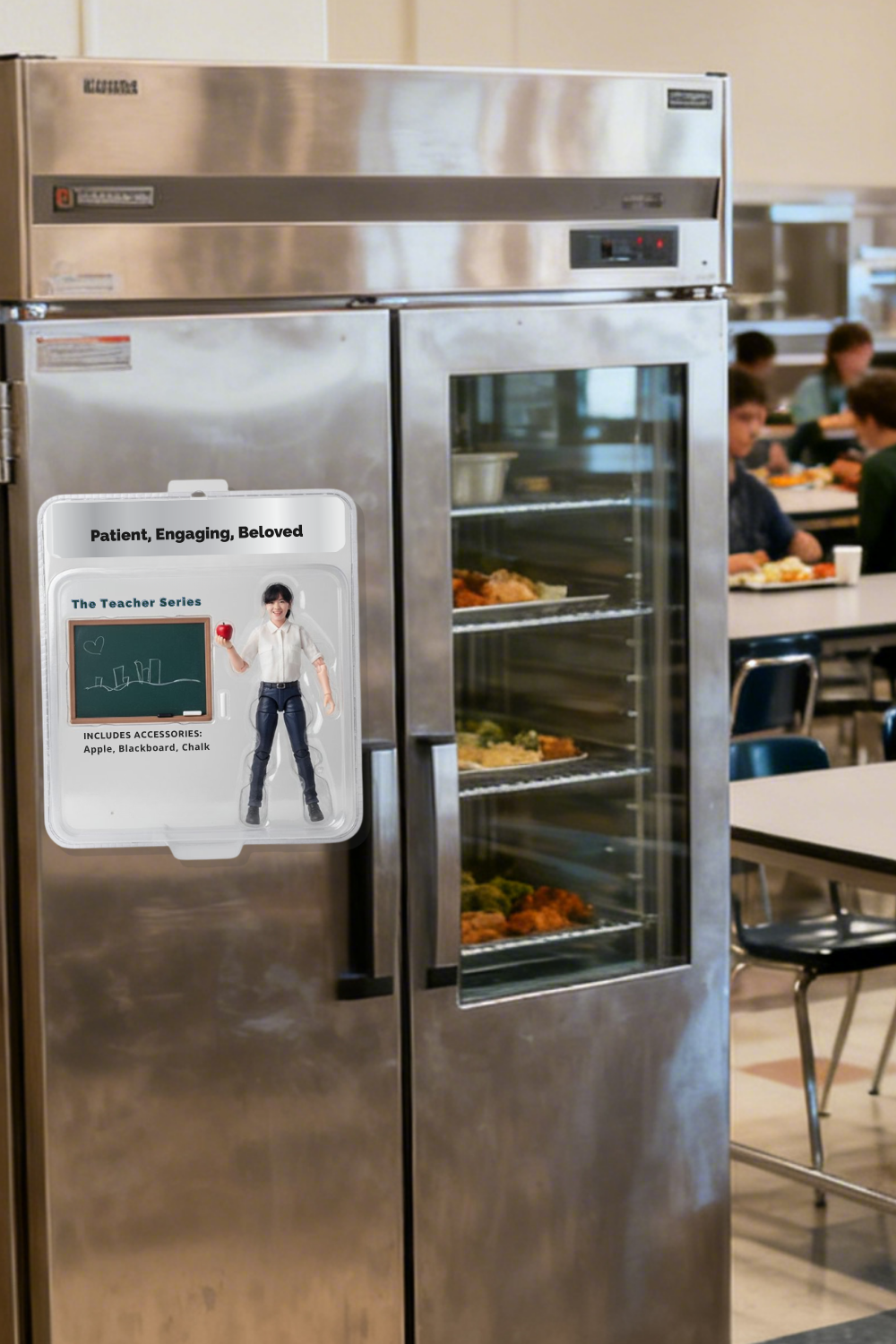 DIGITAL DOWNLOAD ONLY: Custom "Photo-to-Cartoon" Action Figure Magnet | Cartoonified Gift Magnet | Choose a Suggested Series or Create Your Own - Image 8