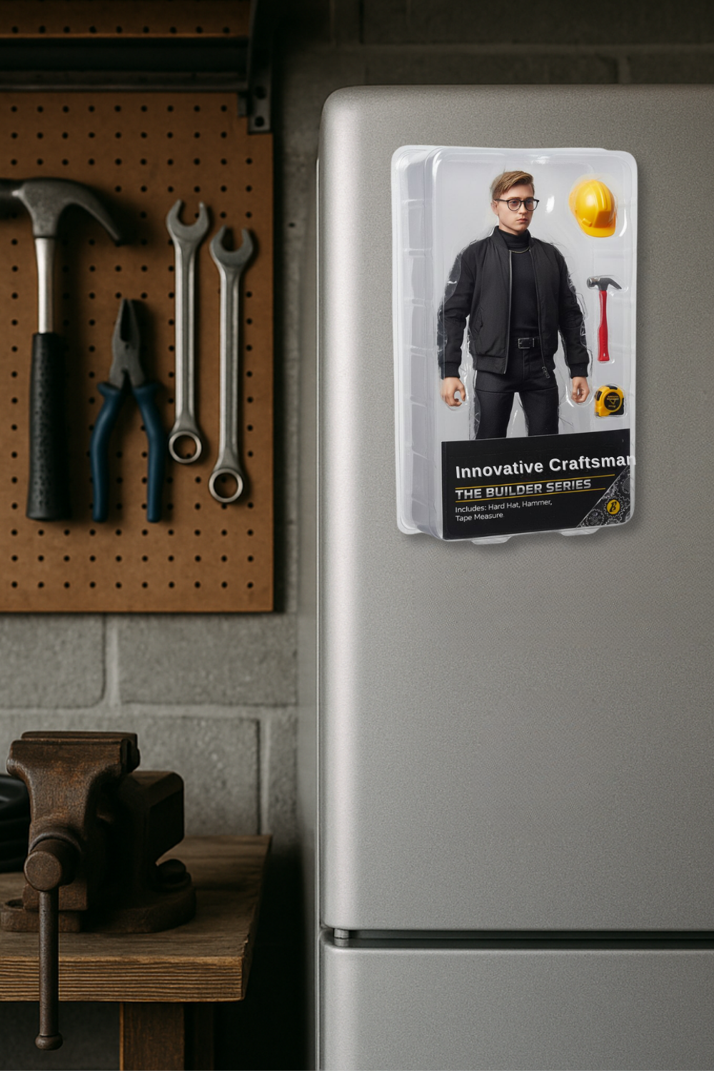 VALUE BUNDLE: Custom Photo-to-Cartoon Action Figure Magnet AND Digital Download Files | Cartoonified Gift Magnet | Choose a Suggested Series or Create Your Own - Image 5